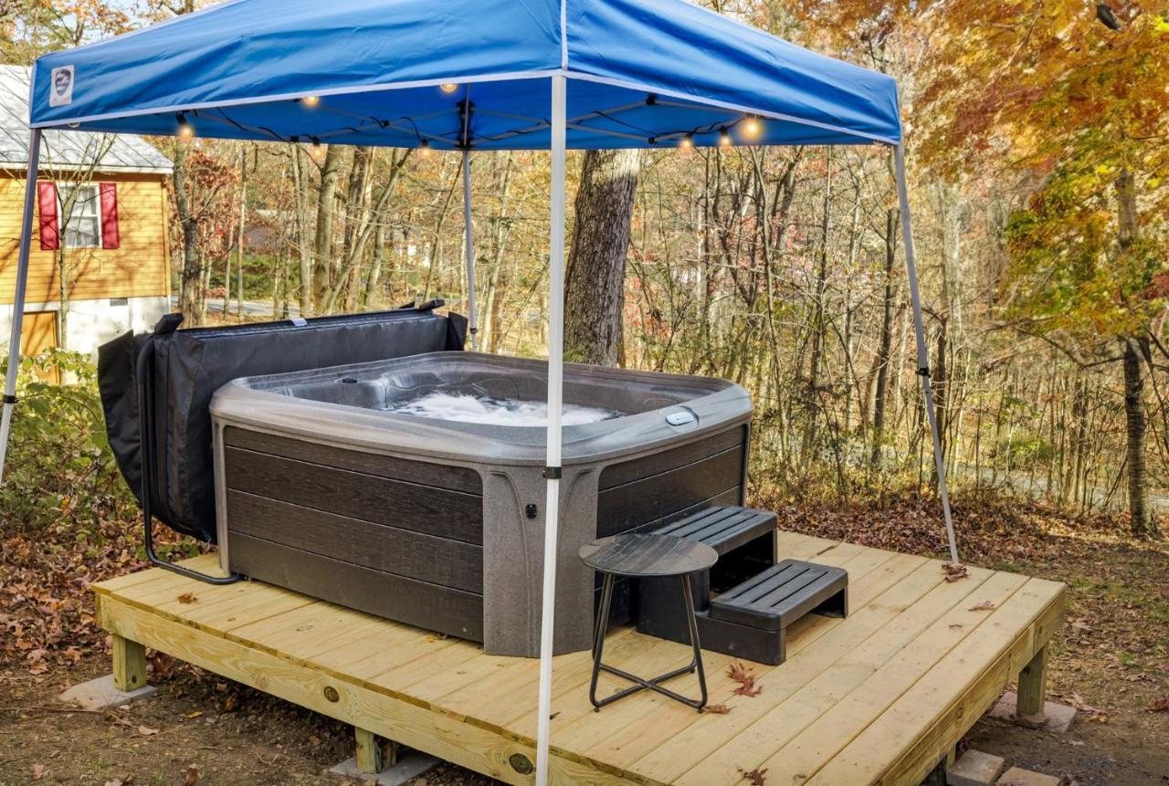 Quiet Loft Chalet Near Bryce W Hot Tub & Fire Pit Basye Exterior photo